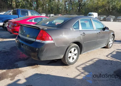 2009 Chevrolet Impala Lt из США, поврежденный, VIN 2G1WT57N891170360